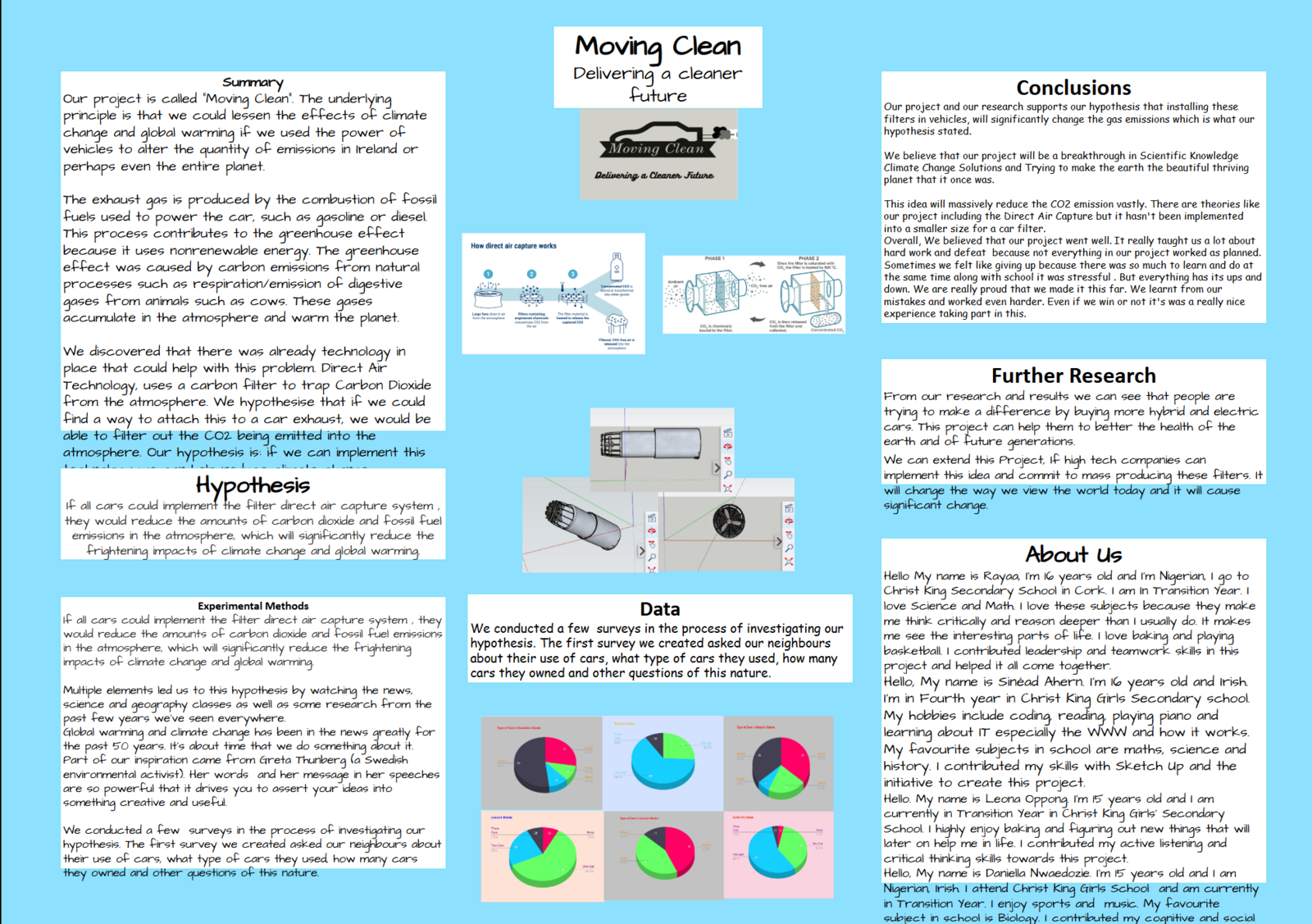 Cover image for the SciFest Technology Category and EirGrid Cleaner Climate Award